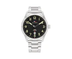 Tommy Hilfiger Forrest Black and Silver Men's Watch 1710594