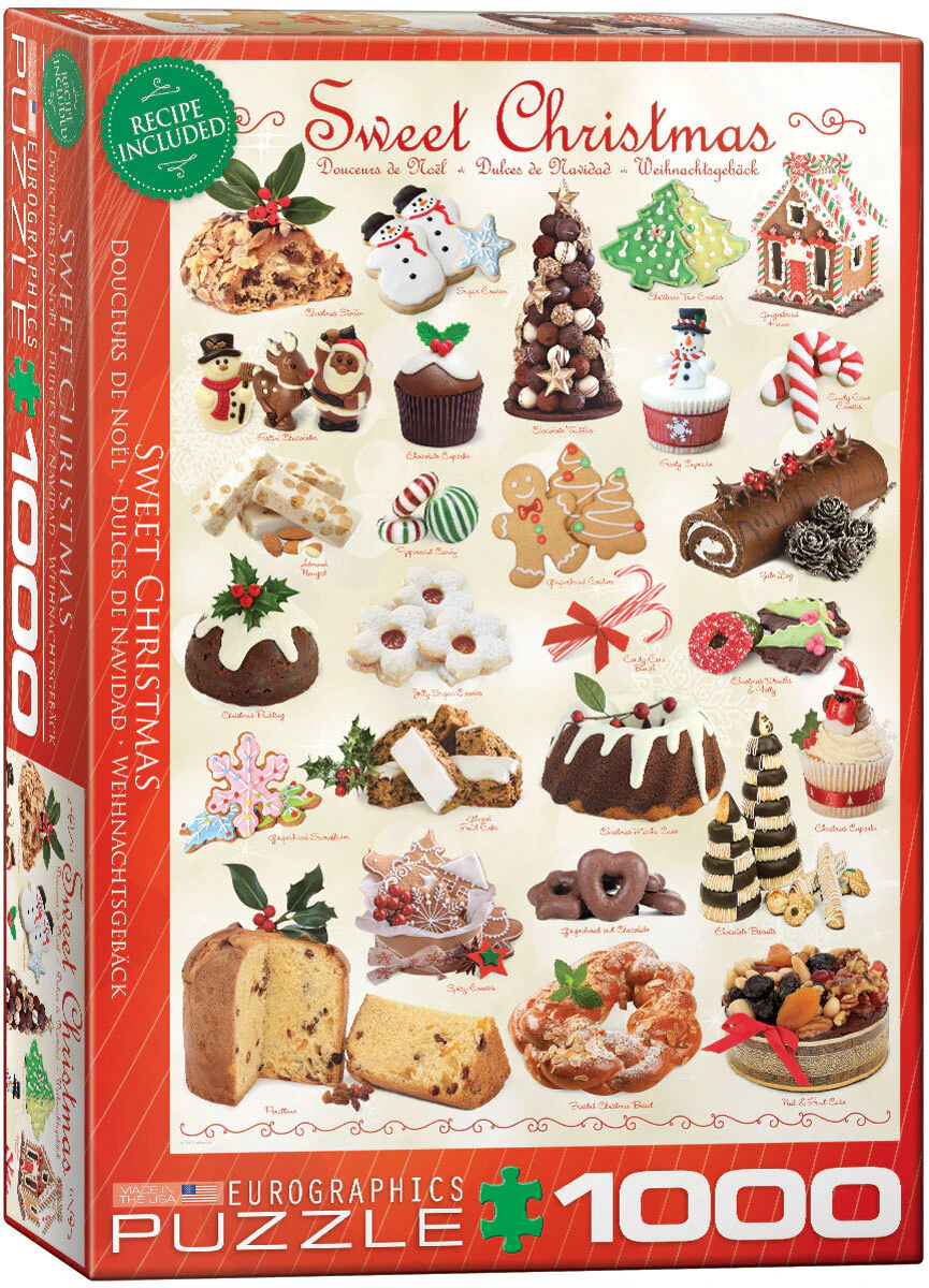 Eurographics - Sweet Christmas Puzzle 1000pc