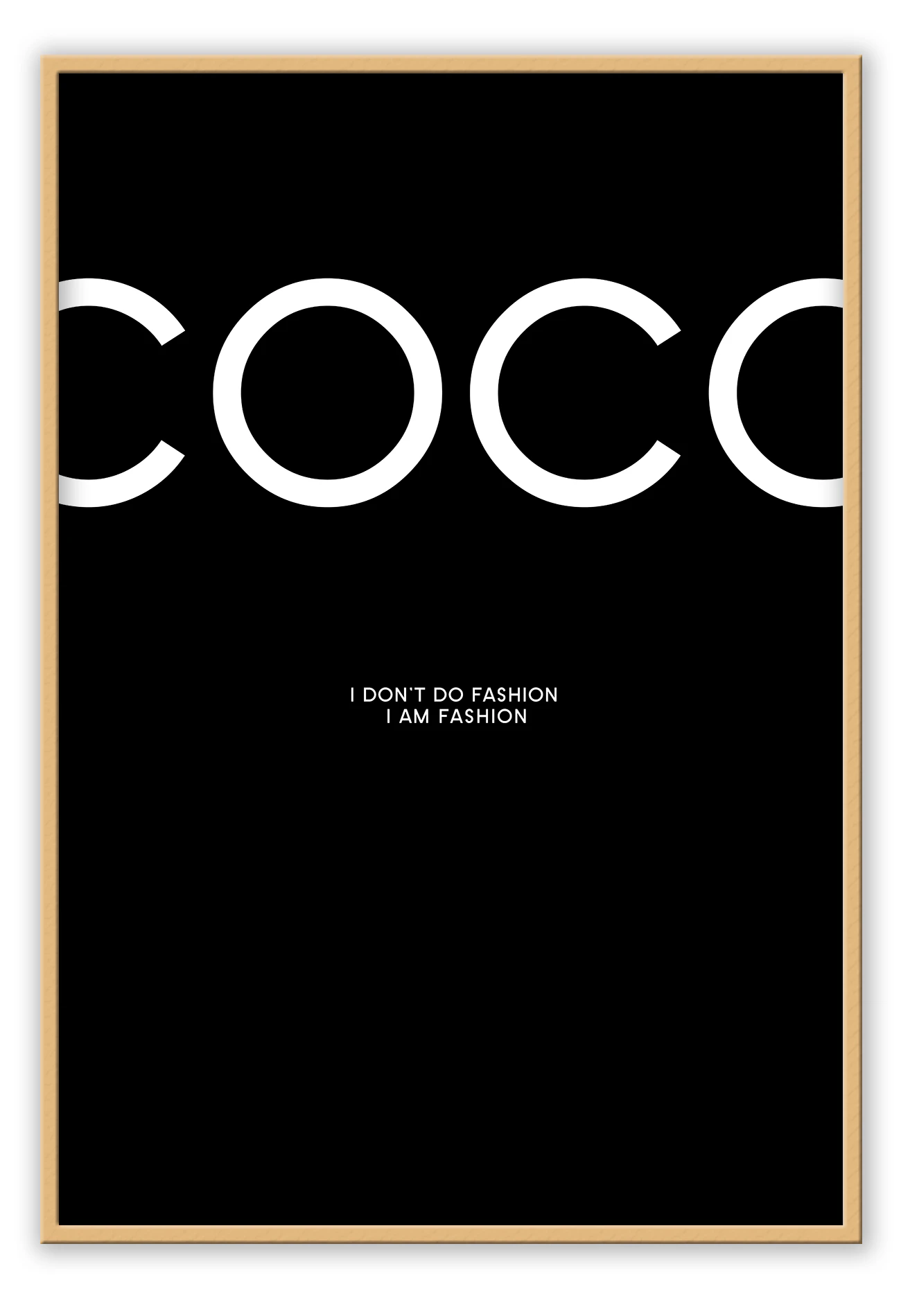 Coco Fashion Black - Natural