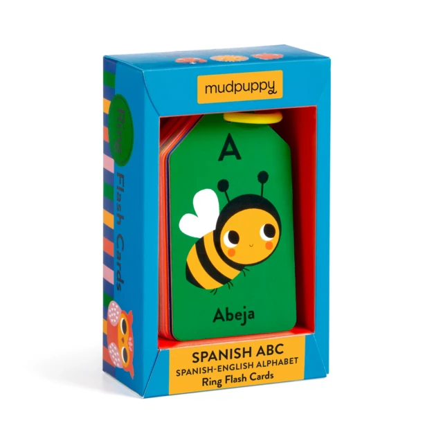 SpanishEnglish ABC Ring Flash Cards by Mudpuppy