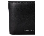 GANT Men's Leather Bifold Wallet - Black