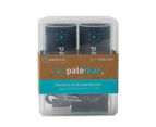 2pc Paleblue Fast Charging Lithium Ion D USB Rechargeable Smart Batteries
