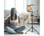 Adjustable 4.7-12.9" Stable Tripod Floor Stand Lazy Tablet Mount Holder for iPad