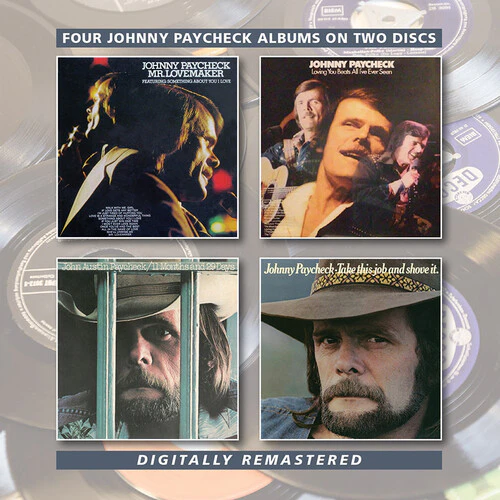 Johnny Paycheck - Mr Lovemaker / Loving You Beats All I've Ever Seen / 11 Months 29 Days / Take This Job & Shove It  [COMPACT USA import