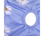 Washable Female Dog Puppy Diapers Menstrual Sanitary Nappy Pants Underpants Blue - Small