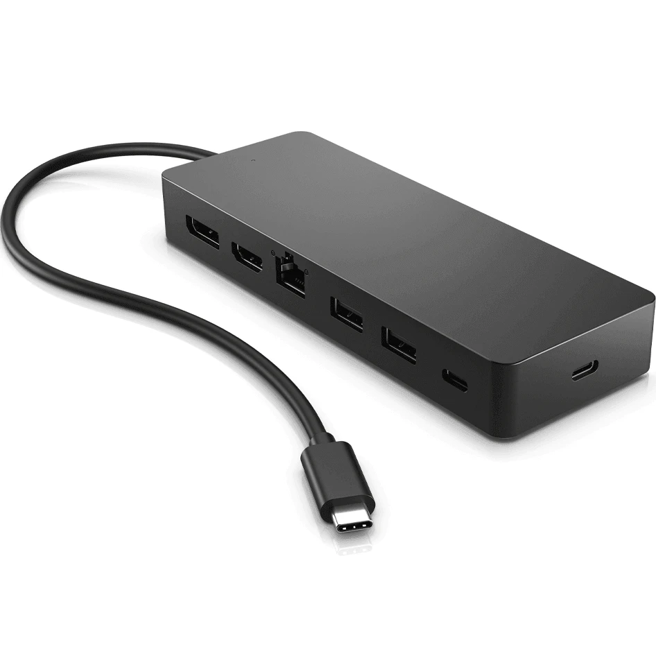 Hp Universal Usb C 4k Multiport Hub Adapter Dual Screen Hdmi/displayport/ethernet/usb