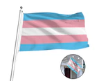 90*150cm Transgender Flag,Double Gender Flag,Pan-gender Banner