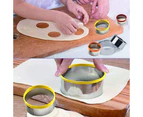 Round Cookie Biscuit Cutter Set,Graduated Circle Pastry Cutters, Stainless Steel Donut Cutter Ring Molds - Shape2