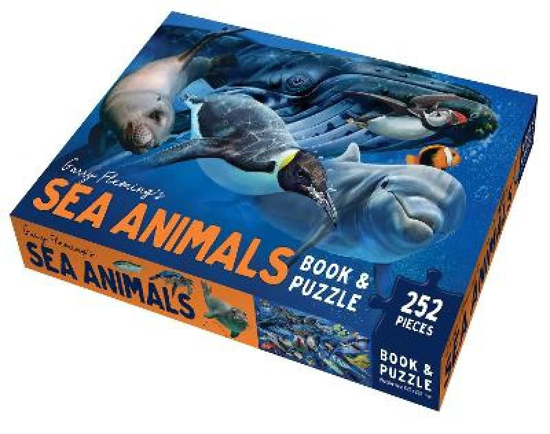 Garry Fleming's - Book & Jigsaw Vol. 2 Sea Animals