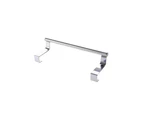 Stainless Steel Over Door Towel Bar Stand Rack Cupboard Cabinet Hanging Shelf