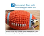 Football Volleyball Tennis Rugby Dog Bite Resistant Pet Sound Training Ball Toy-1#