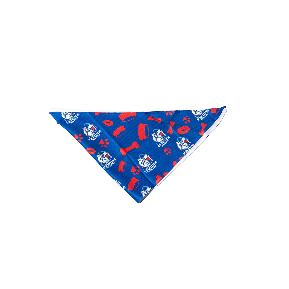 Western Bulldogs Dog Bandana