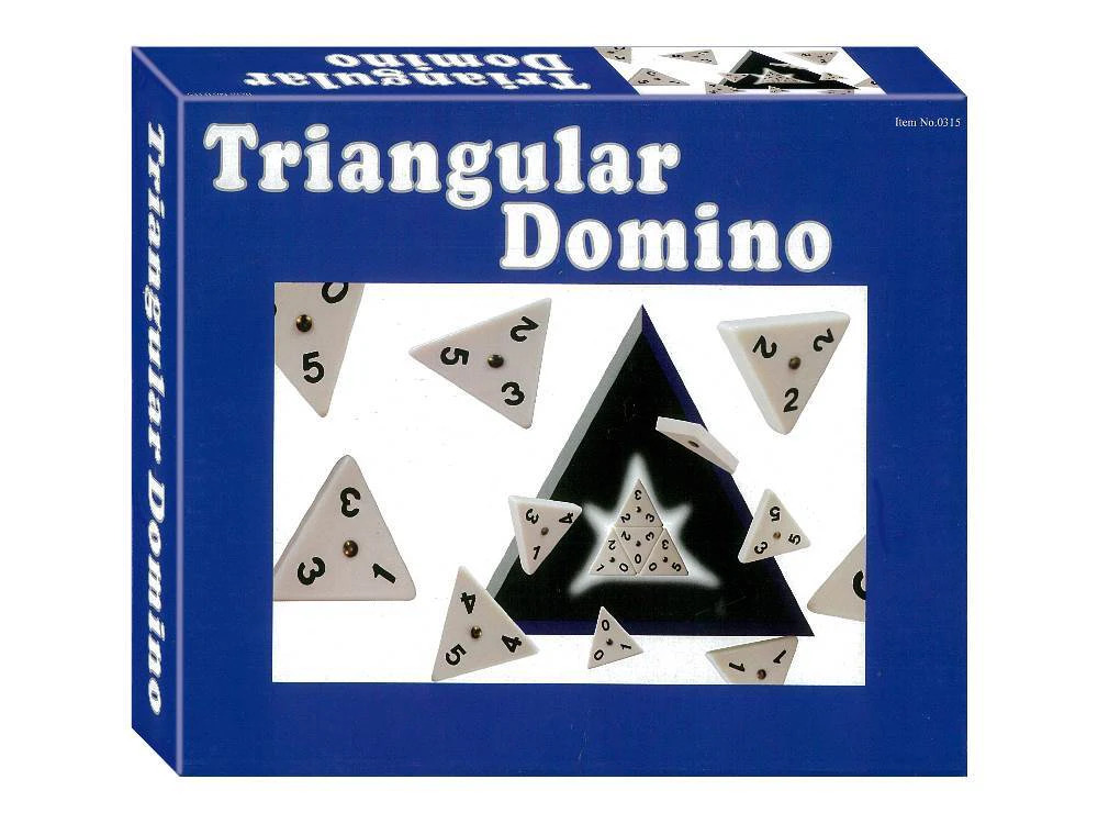 Triangular Dominoes Gambling Classic Board Game