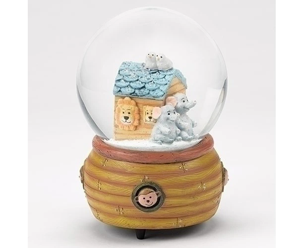 Noahs Ark Baby Musical Water Globe - N/A