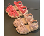 Girls' Sandals 2021 New Fashion Princess Summer Soft Soled Antiskid Casual Beach Shoes Baotou Little Girl SandalsToddlerSandals