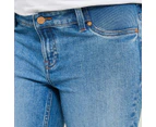 Target Maternity Straight Leg Denim Jeans - Blue