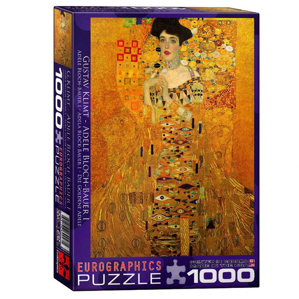 Klimt Adele Bloch-Bauer Jigsaw Puzzles 1000 Pieces