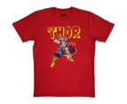 Marvel Comics | Official  Film T-Shirt | Thor Hammer Distressed