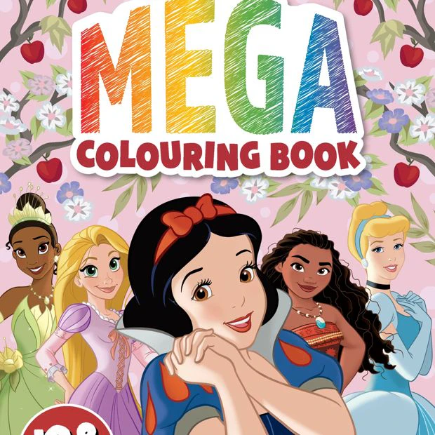 Disney Princess: Mega Colouring Book