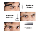 Eyebrow Kit, 5 in 1 Tweezers for Eyebrows, Professional Eyebrow Grooming Set