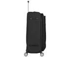 Eminent Softside 28" Trolley 4-Wheeled Suitcase Travel Luggage Bag - Black