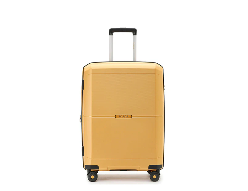 Tosca Globetrotter 4-Wheeled Suitcase Travel Luggage Bag TC 25" - Gold