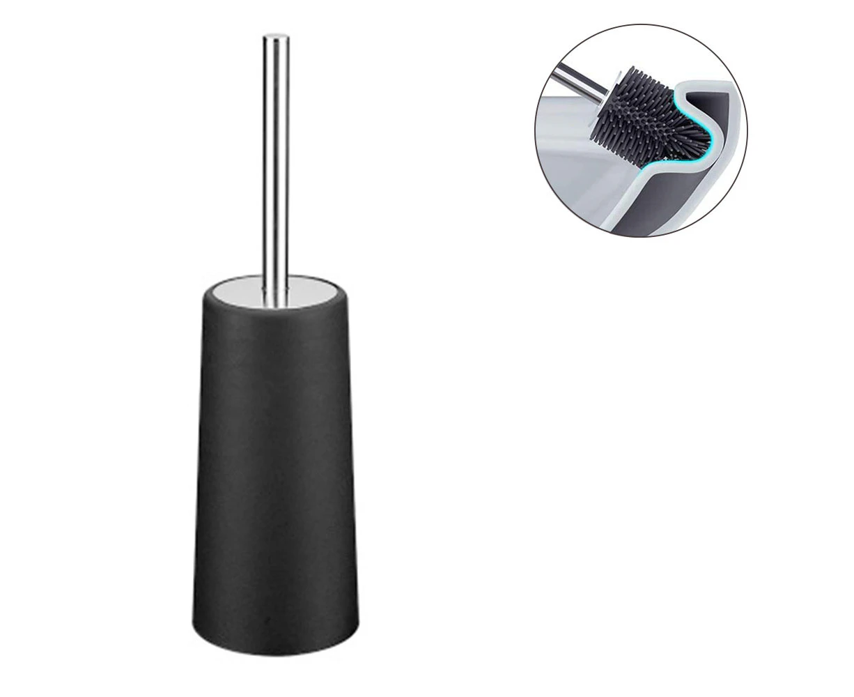 Toilet Bowl Brush and Holder, Toilet Brush Holder Stainless Steel