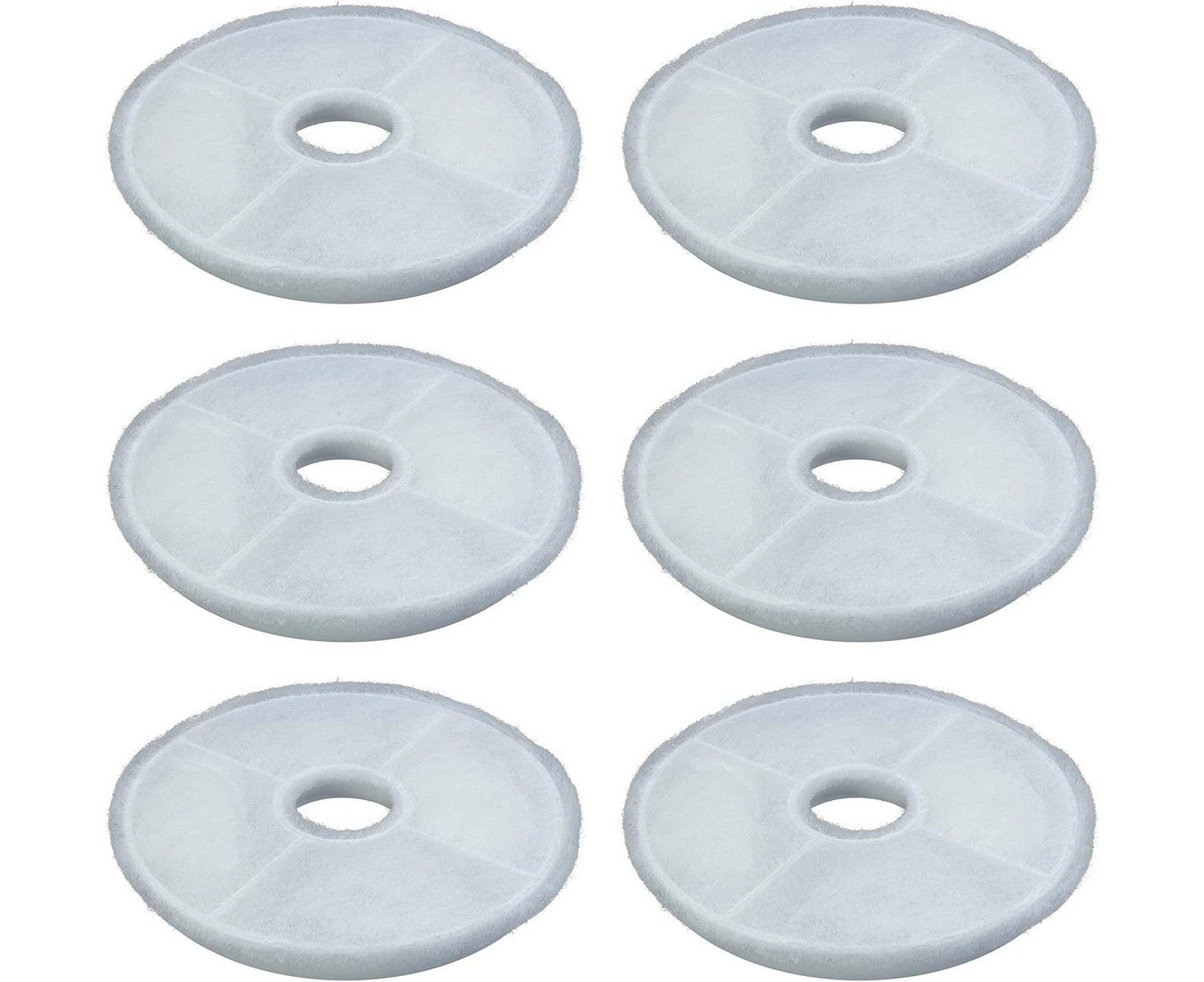 Filters for Catit Design Senses Fountains and Catit Flower Fountains, Pack of 6