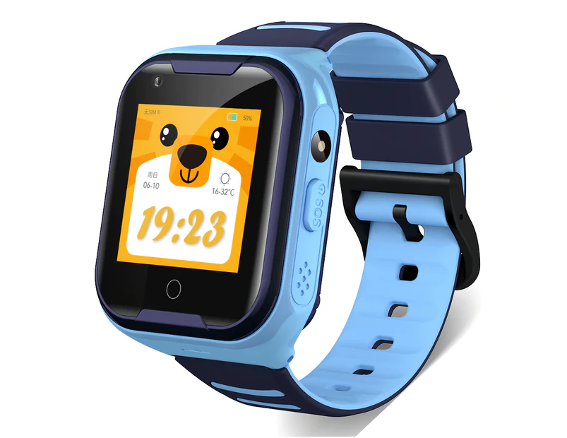 Gps Tracker Kids Smart Watch - BLUE