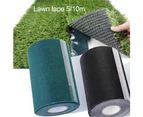 5m/10m DIY Artificial Grass Jointing Turf Lawn Carpet Self Adhesive Seaming Tape-Blackish Green