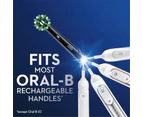 Oral B Power Toothbrush Cross Action Refills Black 3 Pack