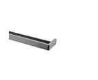 NORICO Cavallo Square Double Towel Rail - 600mm - Gun Metal Grey