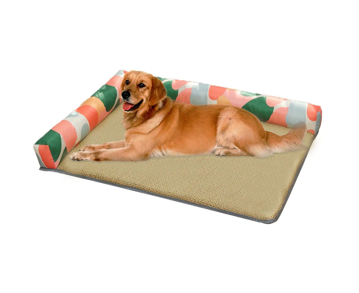 Dog Beds for Medium Small Large Dogs & Cats, Durable Washable Pet Bed, Orthopedic Dog Sofa Bed, Fancy Design, Soft Calming Sleeping Warming Puppy Bed