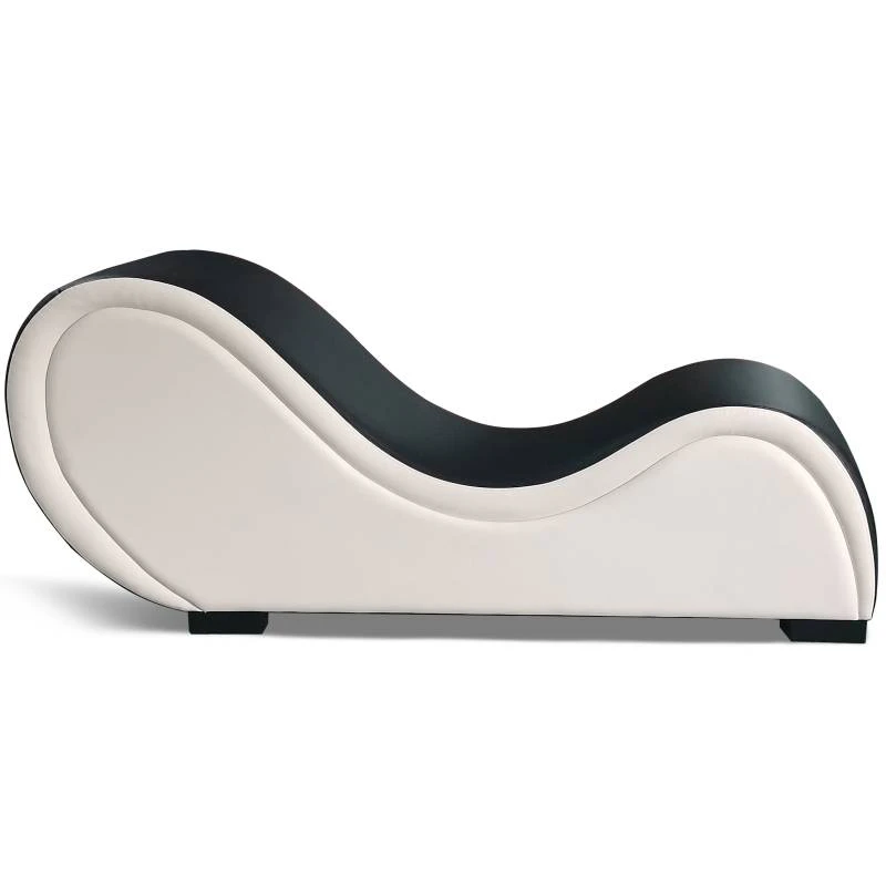 Sensual Pleasures Kama Sutra Chaise Love Lounge 2 Tone /white The Ultimate Erotic Haven - Black