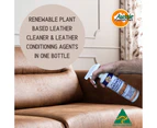 AFC All In One Leather Cleaner & Conditioner 500ml – 2 In 1 Gentle Formula Cleans, Conditions & Restores Leather