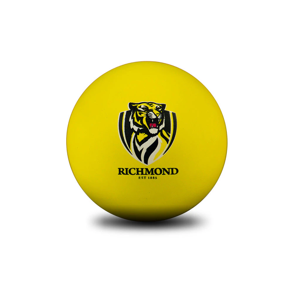 AFL Richmond Tigers - Rubber High Bounce Hand Ball - Set of Two - 6cm