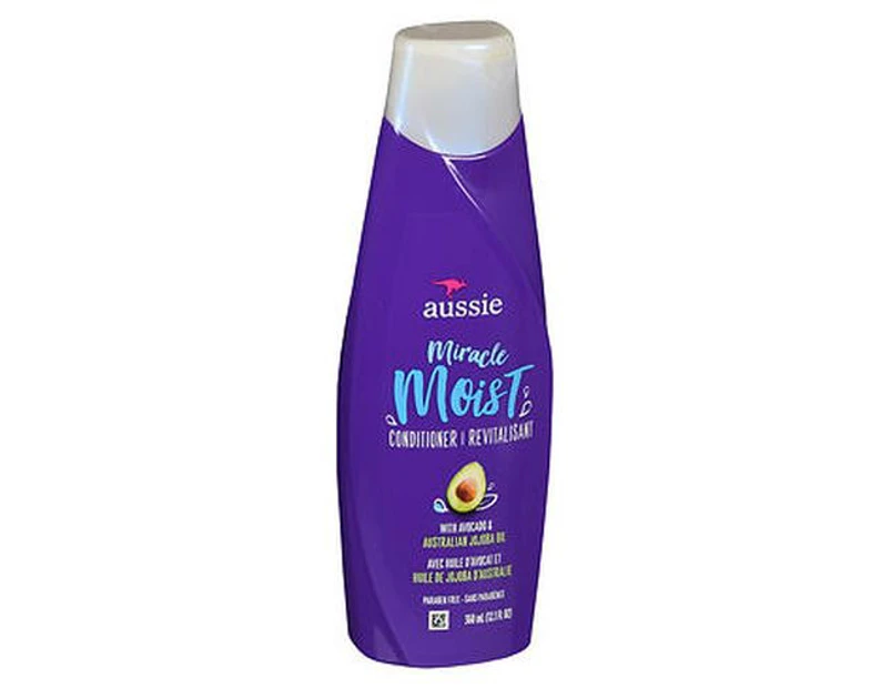 Aussie Miracle Moist Conditioner, 12.1 Oz