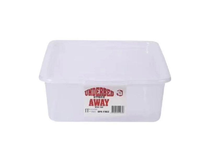 12 x PLASTIC UNDERBED STORAGE TUB 12L | Crate Container Organisation Boxes Bin