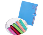 Expanding File Folders 12 Pockets Accordion File Folder A4 Paper Document Organizer Folders