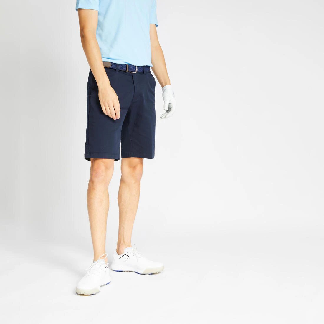 Men's Mild Weather Golf Bermuda Shorts - Deep Navy Blue