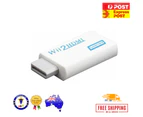 Wii HDMI Adapter 1080p Wii to HDMI Converter 3.5mm Adapter Audio HD Video Output