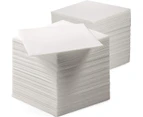 960 x PLAIN WHITE 2PLY PAPER LUNCH NAPKINS 30 x 30cm Catering Party Food Serving Made from Eco Friendly & Sustainable Materials