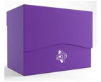 Gamegenic Side Holder Holds 80 Sleeves Deck Box Purple