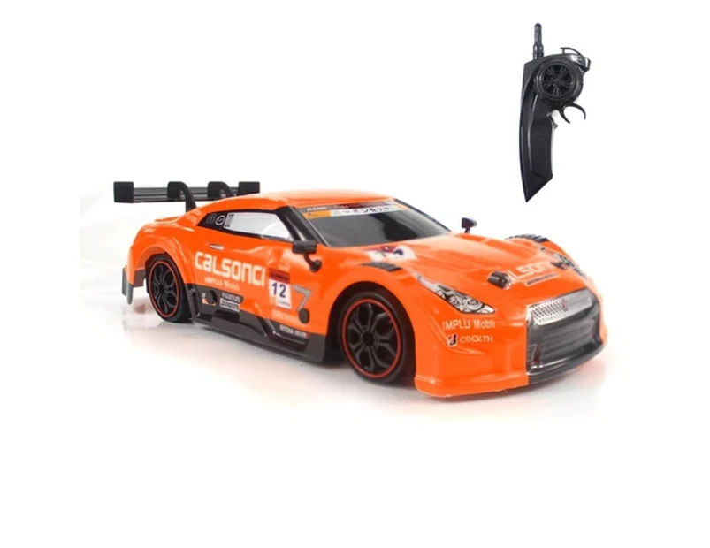 4wd Remote Control Drag Racing Drift Car - GTR Orange