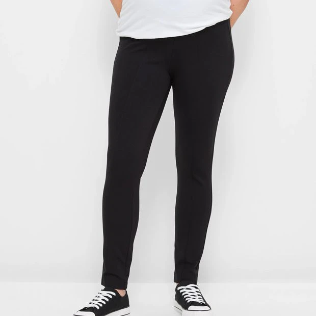 Target Maternity Ponte Leggings - Black