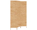 vidaXL Room Divider 3-Panel 122x180 cm Water Hyacinth