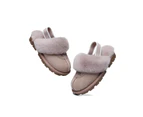 Australian Shepherd(R)  Kids Slingback UGG Slipper Kids Waffle Plus - Caribou