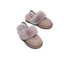 Australian Shepherd(R)  Kids Slingback UGG Slipper Kids Waffle Plus - Caribou