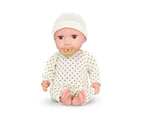 LullaBaby 14-inch Baby Doll with PJs and Ivory Hat