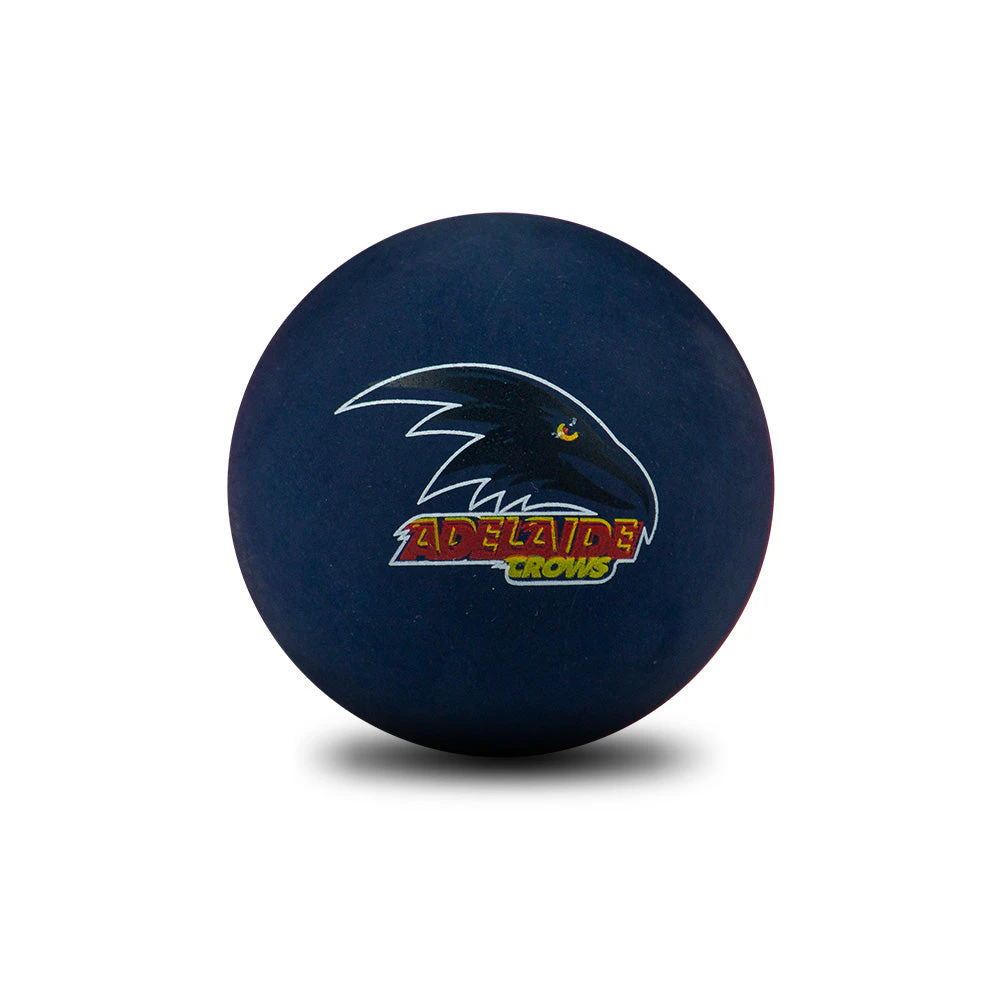 AFL Adelaide Crows - Rubber High Bounce Hand Ball - Set of Two - 6cm